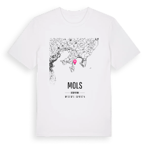 Mols karta t-shirt – ekologisk bomull t-shirt från Pinshirt