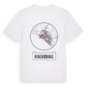 Ringkøbing t-shirt – ekologisk bomull t-shirt från Pinshirt