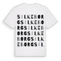 Silkeborg ordlek t-shirt