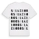 Silkeborg ordlek t-shirt