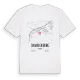Skanderborg karta t-shirt