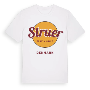 Struer cirkel t-shirt – ekologisk bomull t-shirt från Pinshirt