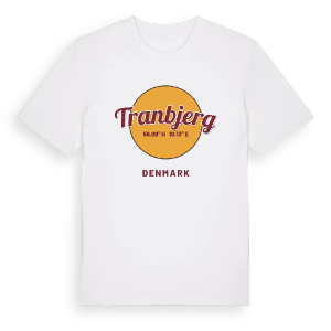 Tranbjerg cirkel t-shirt – ekologisk bomull t-shirt från Pinshirt