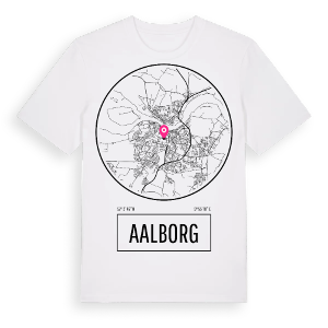 Aalborg t-shirt – ekologisk bomull t-shirt från Pinshirt