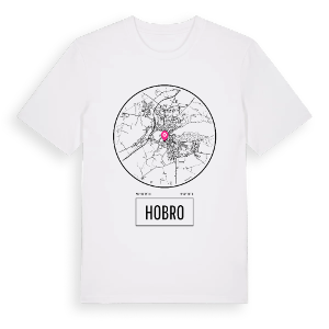 Hobro t-shirt – ekologisk bomull t-shirt från Pinshirt