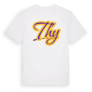 Thy baseball t-shirt – ekologisk bomull t-shirt från Pinshirt