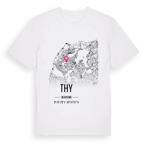 Thy karta t-shirt – ekologisk bomull t-shirt från Pinshirt