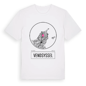 Vendsyssel t-shirt – ekologisk bomull t-shirt från Pinshirt
