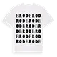 Brod ordlek t-shirt