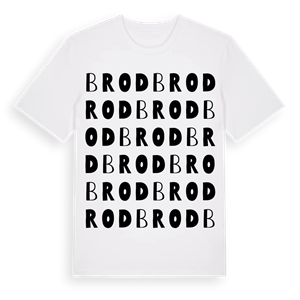 Brod ordlek t-shirt – ekologisk bomull t-shirt från Pinshirt