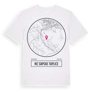 MZ Srpske toplice t-shirt – ekologisk bomull t-shirt från Pinshirt