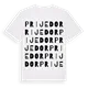 Prijedor ordlek t-shirt