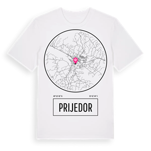 Prijedor t-shirt – ekologisk bomull t-shirt från Pinshirt