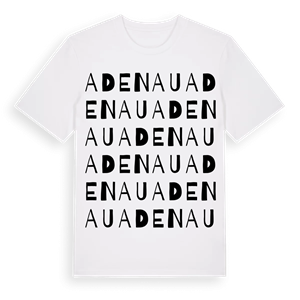 Adenau ordlek t-shirt – ekologisk bomull t-shirt från Pinshirt