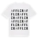Affler ordlek t-shirt