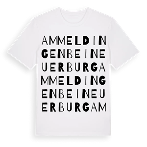 Ammeldingen bei Neuerburg ordlek t-shirt – ekologisk bomull t-shirt från Pinshirt