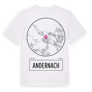Andernach t-shirt – ekologisk bomull t-shirt från Pinshirt