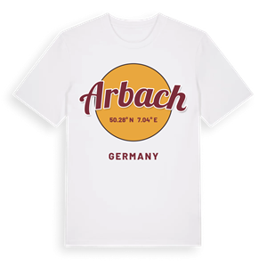 Arbach cirkel t-shirt – ekologisk bomull t-shirt från Pinshirt