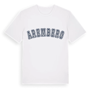 Aremberg college t-shirt – ekologisk bomull t-shirt från Pinshirt