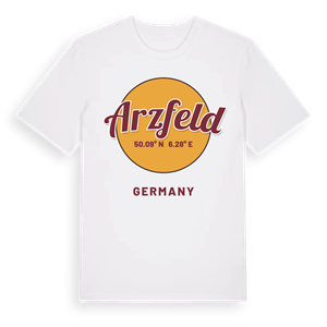 Arzfeld cirkel t-shirt – ekologisk bomull t-shirt från Pinshirt