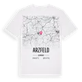Arzfeld karta t-shirt