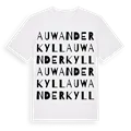Auw an der Kyll ordlek t-shirt