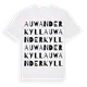 Auw an der Kyll ordlek t-shirt