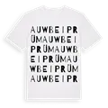 Auw bei Prüm ordlek t-shirt