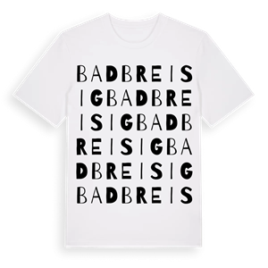 Bad Breisig ordlek t-shirt – ekologisk bomull t-shirt från Pinshirt
