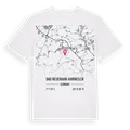 Bad Neuenahr-Ahrweiler karta t-shirt