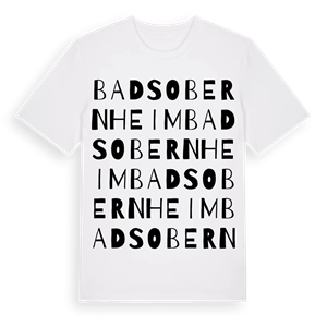 Bad Sobernheim ordlek t-shirt – ekologisk bomull t-shirt från Pinshirt