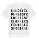 Balesfeld ordlek t-shirt