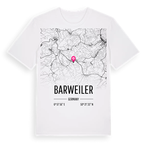Barweiler karta t-shirt – ekologisk bomull t-shirt från Pinshirt