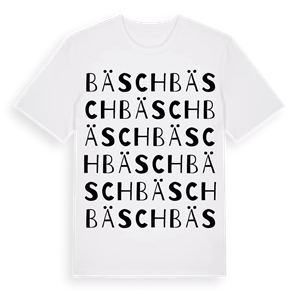 Bäsch ordlek t-shirt – ekologisk bomull t-shirt från Pinshirt