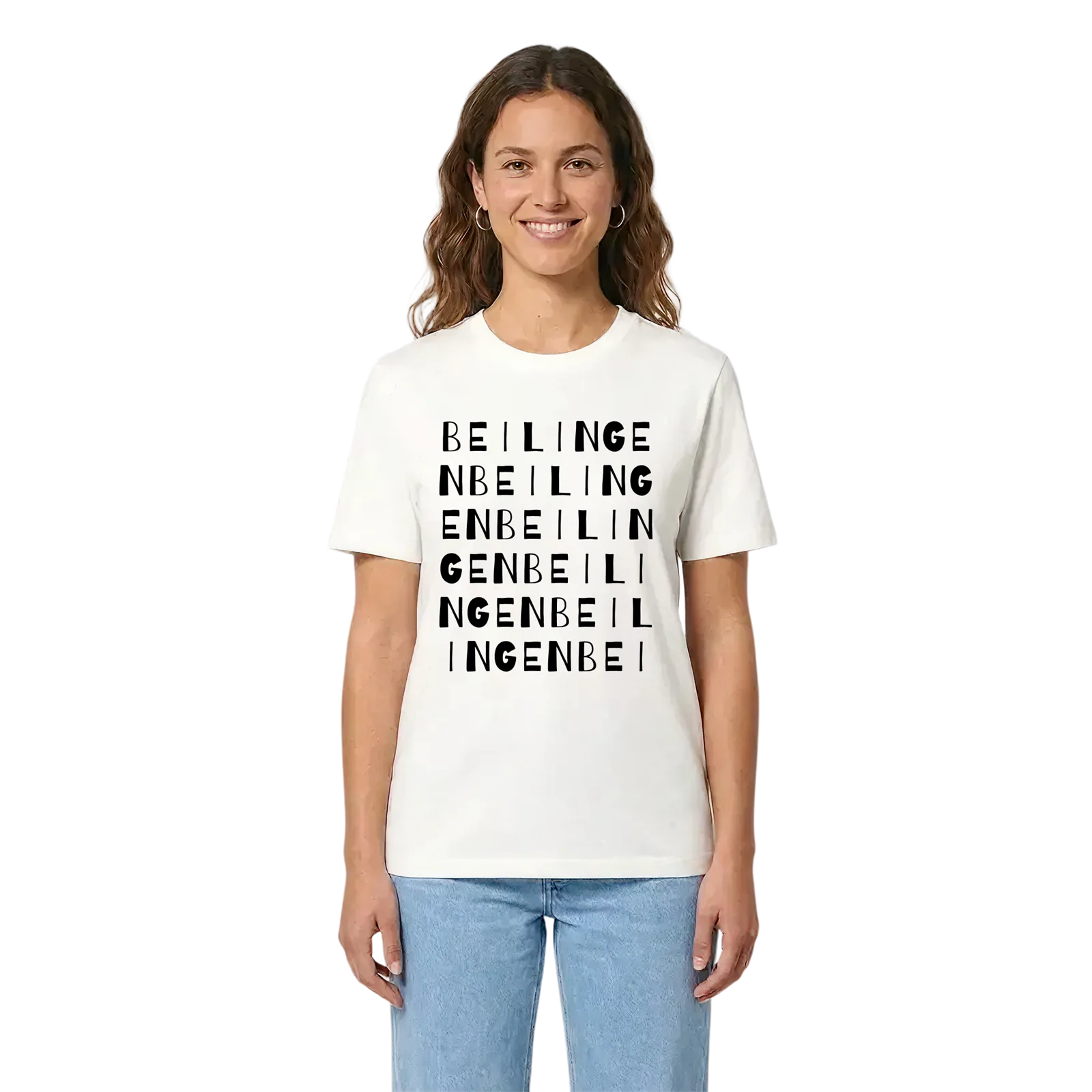 Beilingen ordlek t-shirt – White, i miljö