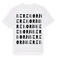 Bereborn ordlek t-shirt