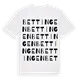 Bettingen ordlek t-shirt