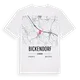 Bickendorf karta t-shirt
