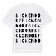 Bickendorf ordlek t-shirt