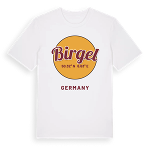 Birgel cirkel t-shirt – ekologisk bomull t-shirt från Pinshirt