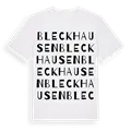 Bleckhausen ordlek t-shirt