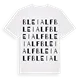 Bleialf ordlek t-shirt