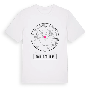Böhl-Iggelheim t-shirt – ekologisk bomull t-shirt från Pinshirt