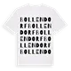 Bollendorf ordlek t-shirt