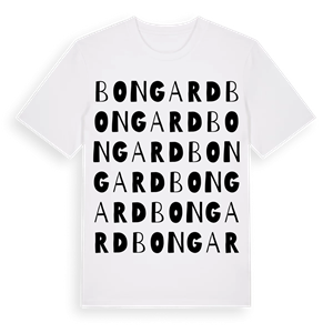 Bongard ordlek t-shirt – ekologisk bomull t-shirt från Pinshirt