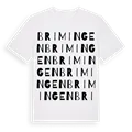 Brimingen ordlek t-shirt