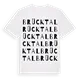 Brücktal ordlek t-shirt