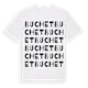 Buchet ordlek t-shirt