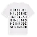 Büdesheim ordlek t-shirt
