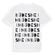 Büdesheim ordlek t-shirt